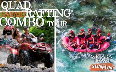 Rafting & Quad Safari Combi Tour